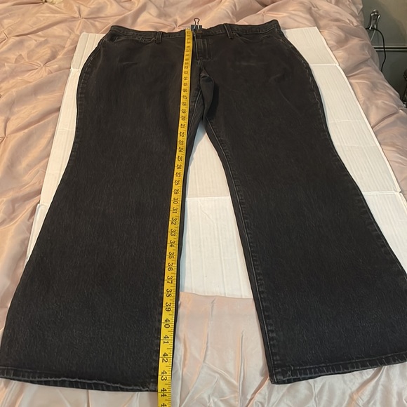 ♻️ New Universal Thread Black High Rise Bootcut Denim Jeans size 16/33 Regular - Picture 9 of 9